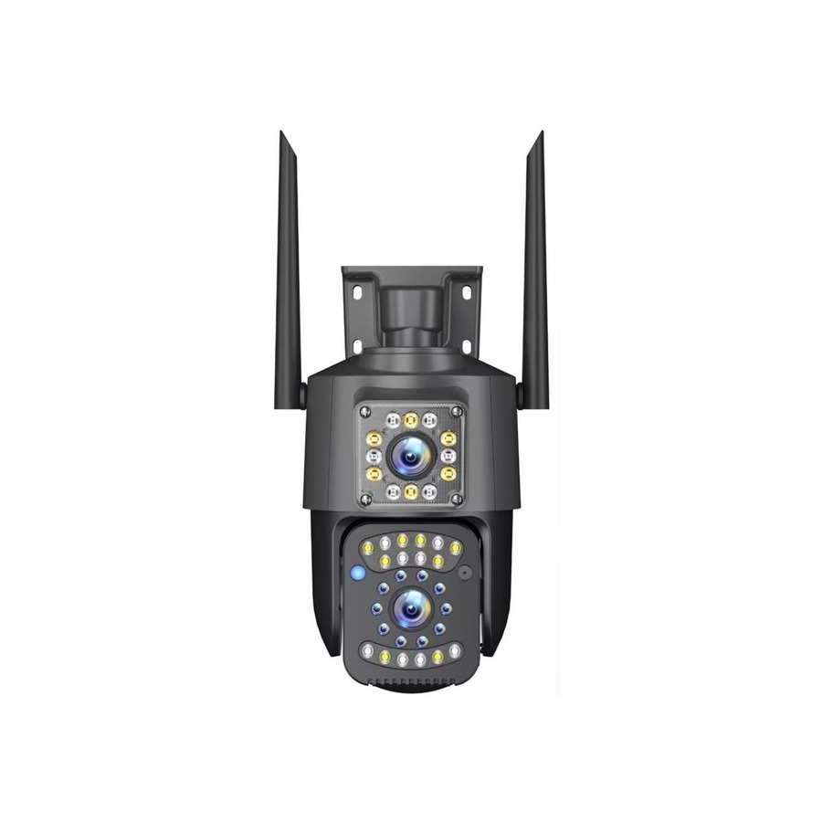 Installer dual lens security camera